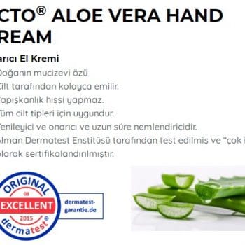 Acto Aloe Vera Hand Cream 50ml