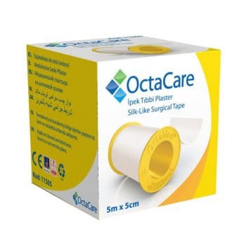 OctaCare İpek Tıbbi Plaster 5m x 5cm