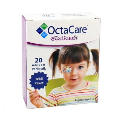 OctaCare Pediatrik Göz Pedi Kız 5cm x 6