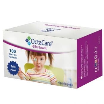 OctaCare Pediatrik Göz Pedi Kız 5cm x 6