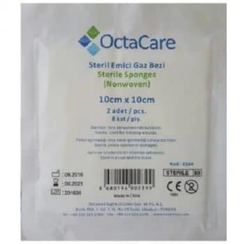 OctaCare Steril Emici Gaz Bezi 10cm x 10cm 150 Adet