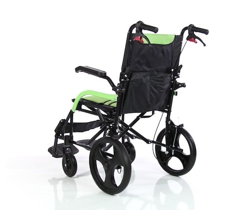 Wollex Refakatçi Tekerlekli Sandalye (Yeşil) W865