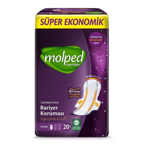 Molped SuperNight Uzun Süper Ekonomik 20'li Paket