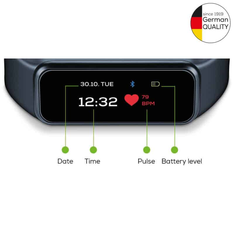 Smartwatch Fitness Tracker Damen Beurer AS 99 Aktivitu00e4tssensor