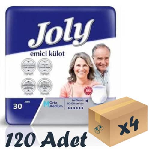 Joly Emici Külot Medium 30'lu 4 Paket 120 Adet