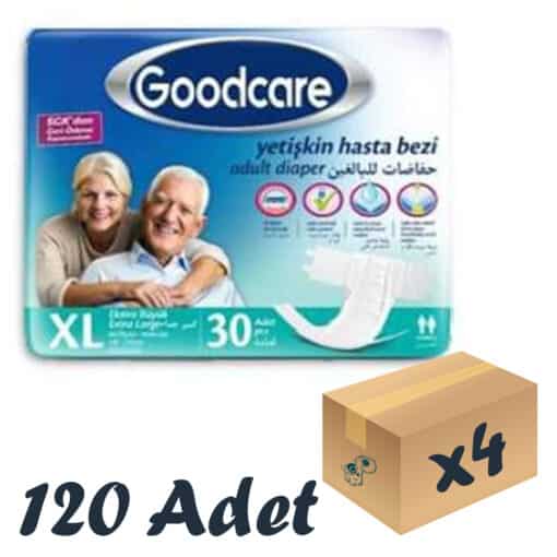 Goodcare Bel Bantlı Yetişkin Hasta Bezi XLarge 30'lu 4 Paket 120 Adet